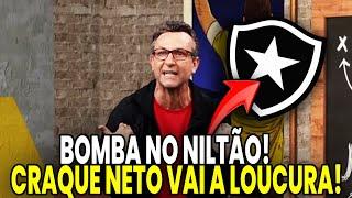 BOMB!TOTAL IMPACT! CRAQUE NETO WENT CRAZY WITH THE ARRIVAL OF THE NEW BACK! BOTAFOGO FR NEWS