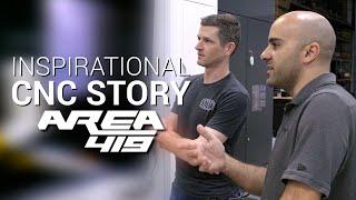 Area 419 Shop Tour!  AMAZING Story & CNC Machines!