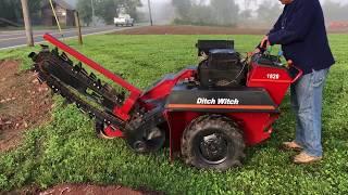 Ditch Witch 1820 Walk Behind Trencher