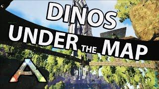 Rescue Dinos that Fell Through Map with Console Commands: Ark Survial Evolved