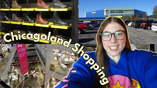 Chicagoland shopping vlog! | Ikea, Woodfield Mall, Lighthouse Outlets + Haul