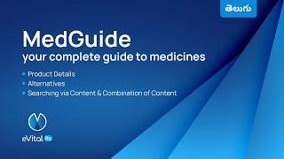 MedGuide - your complete guide to medicines in Telugu_eVitalRx