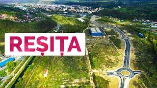 Reșița din DRONĂ  DJI AIR 3S Cinematic Aerial Footage  DRUM NOU Mociur