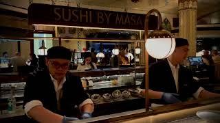 Harrods Dining Hall (Sushi by MASA, Pasta Evangelists, Kerridge’s Fish & Chips) Knightsbridge London