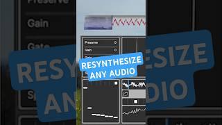This Lets You RESYNTHESIZE Any Audio #musicproducer