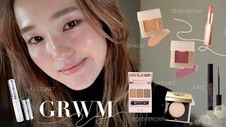 【GRWM】新しいアイテム沢山のピンクメイクをご紹介しまーす！#メイク動画#新作コスメ#クリスマスコフレ