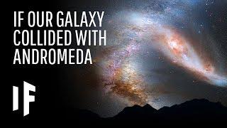 What If the Milky Way and Andromeda Galaxies Collided?