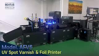 UV Spot Varnish &Foil Printer (Performance display)