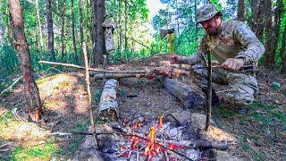 ВОТ И ВСЁ! СДАЛ МЕТАЛЛОЛОМ и УШЕЛ В ЛЕС! НЕОБЫЧНАЯ НАХОДКА НА УЖД | ЕДА НА КОСТРЕ