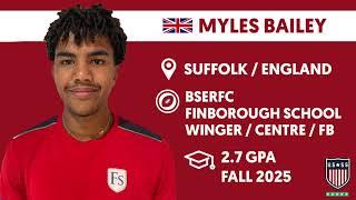 Myles B - U.S Sports Scholarships