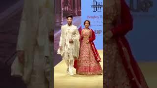 Ankita lokhande and Vicky jain at ramp walk ️‍