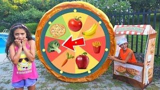 Policeman teaches Heidi and Zidane safety rules | Heidi and Zidan learn not to eat junk food