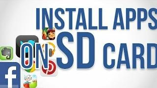 how to install apps directly to SD card (root)