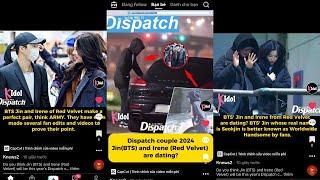 Dispatch couple 2024: Can Jin (BTS) and Irene (Red Velvet) become the opening couple?