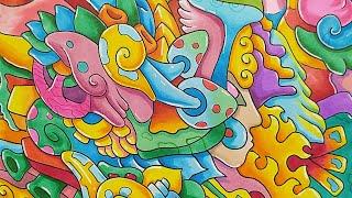 Mind-Melting Art Timelapse: Watch This Psychedelic Doodle Evolve !