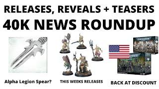 Alpha Legion Spear? New Ogryn, Battleforces back at Discount, Soul Grinder Removed for AoS