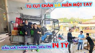 TÚ CỤT CHÂN GÂY SỐT: ĐẤU GIÁ SIÊU THỊ 14 TỶ, KẾT QUẢ BẤT NGỜ!