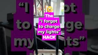 Ape Labs Power Save Mode Hack - When you forget to charge your lights #apelabs