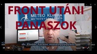 Front után erre számítsanak a frontérzékenyek! A meteogyógyász a Meteo Klinika TV-n!