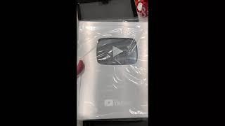 Silver Creator Award Unboxing (100k Subs)