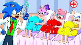 Brewing Cute Pregnant & Brewing Cute Baby - Funny Story | Sonic The Hedgehog 3 Animation
