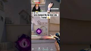 Sova Dodged My Op Shot Like Trump!  | Valorant Short Gameplay