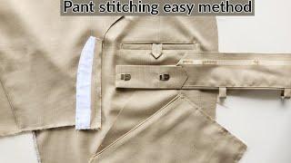 pant stitching total easy method and full video // pant stitching full detailed video //