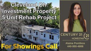 Cleveland Investment Property - 5 Unit Rehab Project - 3900 W 23rd St - SOLD - $85,000