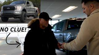 We gave AutoVlog the world's first 2021 F-150 on 37's!