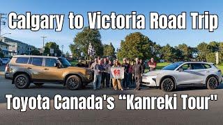 A Calgary to Victoria Road Trip with Toyota Canada's “Kanreki Tour"