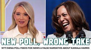 New Poll Feeds Fox News A False Narrative About Kamala Harris