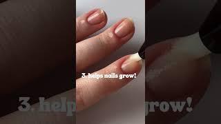 using nail oil has been so helpful for me as I grow out my natural nails. I used the @HoloTaco oil