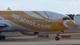 NokScoot Boeing 777-200ER HS-XBA Landing at NRT 34R