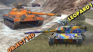 LEOPARD 1 E OBJECT 140: Qual é melhor?