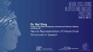 Dr. Nai Ding | Neural Representation of Hierarchical Structures in Speech