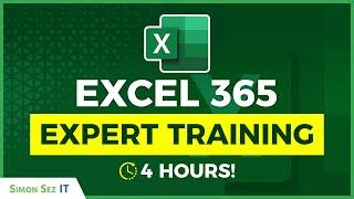 Microsoft Excel 365 Intermediate Training: 4+ Hour Excel Tutorial Class