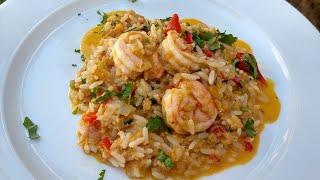 ARROZ DE CARANGUEJO COM CAMARÃO