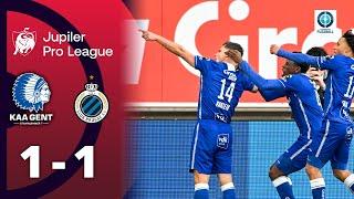 Last-Minute-Ausgleich für Gent! | KAA Gent - Club Brugge KV