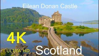 Eilean Donan Castle Scotland United Kingdom in 4K Ultra HD