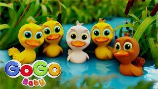 Five Little Ducks | The Best Songs for children | GoGo Baby - Nursery Rhymes & Kids Songs