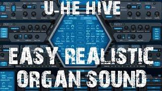 Organ Sound Design Tutorial with U-He Hive