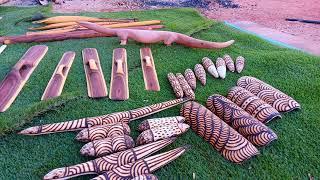 DESERT BOOMERANGS by Brett Jennings @Wilurarra Warburton