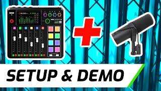 Rodecaster Pro 2 & Shure SM7B | Setup & Demo