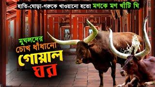 মুঘলদের চোখ ধাঁধানো গোয়ালঘর | যেন এক রাজপ্রাসাদ | হাতি ঘোড়াকে খাওতো মণকে মণ খাঁটি ঘি | Mughal Empire