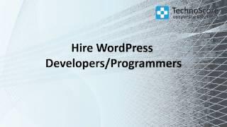 Hire WordPress Developer