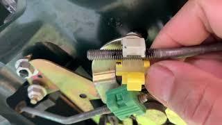 2001 Ford Escape: (Extended length video) Troubleshooting and replacing the hatch latch mechanism.