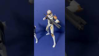 Star Wars the Clone Wars Clone troopers Captain Rex and Commander Cody toy photography