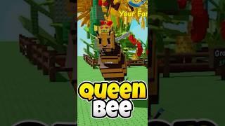 This is the new Queen Bee in grow a garden #growagarden #roblox