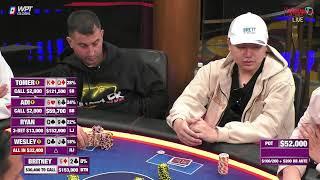 High Stakes Poker! $100/$200 w/ Peter, Britney, Wesley & Tomer!