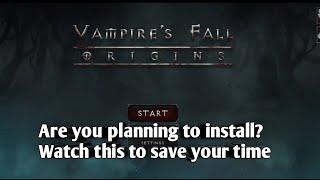 Vampire's Fall: Origins Gameplay